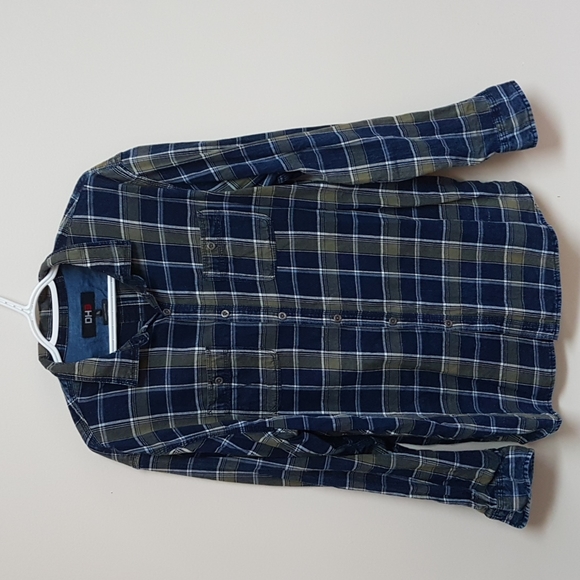 DH3 plaid button up shirt - Picture 2 of 2